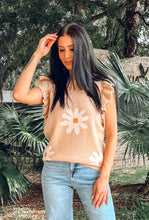 Daisy Sweater Top | Beige