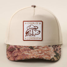 Cool It Cowboy Embriodered Patch | Brown