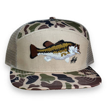 7 panel Bass - Field Camo