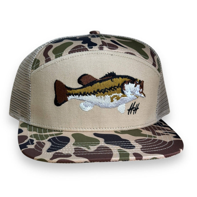 7 panel Bass - Field Camo