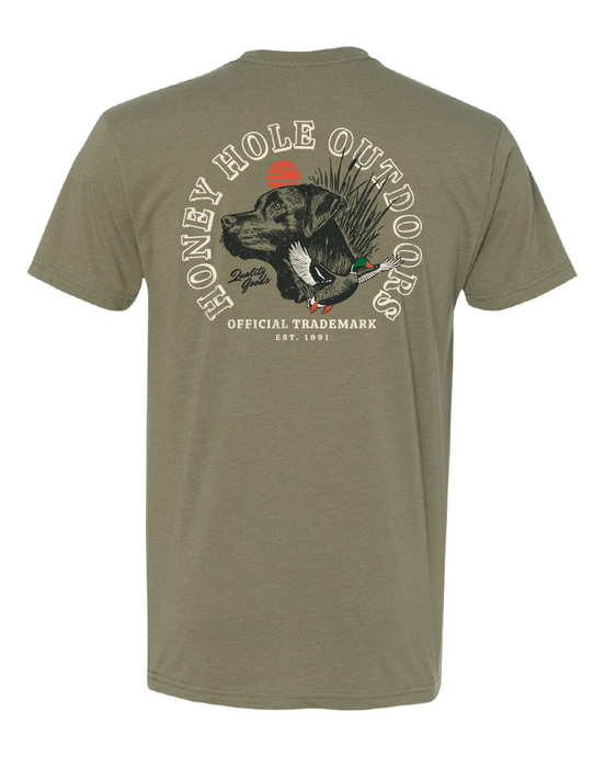 Traditions Olive Tee | Honey Hole