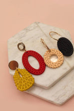 Geo Shape Earring | Mustard