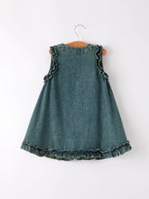 Vintage Denim Girls Dress