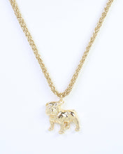 Corie Cord Necklace Standing Dog Gold: Default