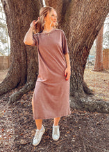 Jay Washed Maxi Dress | Chocolate