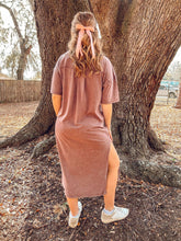 Jay Washed Maxi Dress | Chocolate