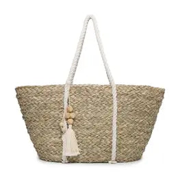 picture 1 Tinsley Woven Tote | Natural