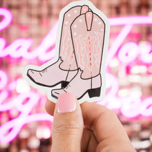 picture 5 pink boots Western Stickers [6 Variants]
