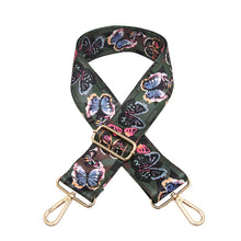picture 3 butterfly print Adjustable Guitar Strap