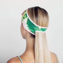 picture 1 woman in tropical Microfiber Spa Headband [4 Colors]