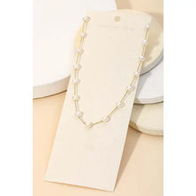 picture 1 close up of Sterling Silver Pearl Necklace
