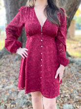 picture 3 front of Kiss Me Dress | Burgundy