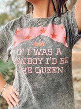 picture 1 close up of If I Was A Cowboy Graphic Tee