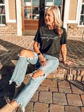picture 2 woman in Madison Cropped Hem Denim