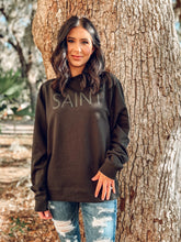 picture 3 woman in Southern Saint Sweatshirt | Black