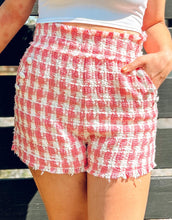 picture 1 front of Prep School Plaid Shorts | Pink