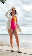 picture 3 woman in Sail Anyway Monokini | Pink