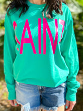 picture 2 front close up of SAINT Merch Top | Emerald