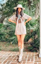 picture 4 woman in Wild Thunderbird Tee Dress | Taupe