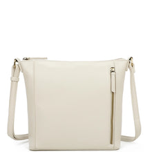 picture 1 Daisy Single Zip Bag | Cream