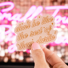 picture 2 don't be like the rest Western Stickers [6 Variants]